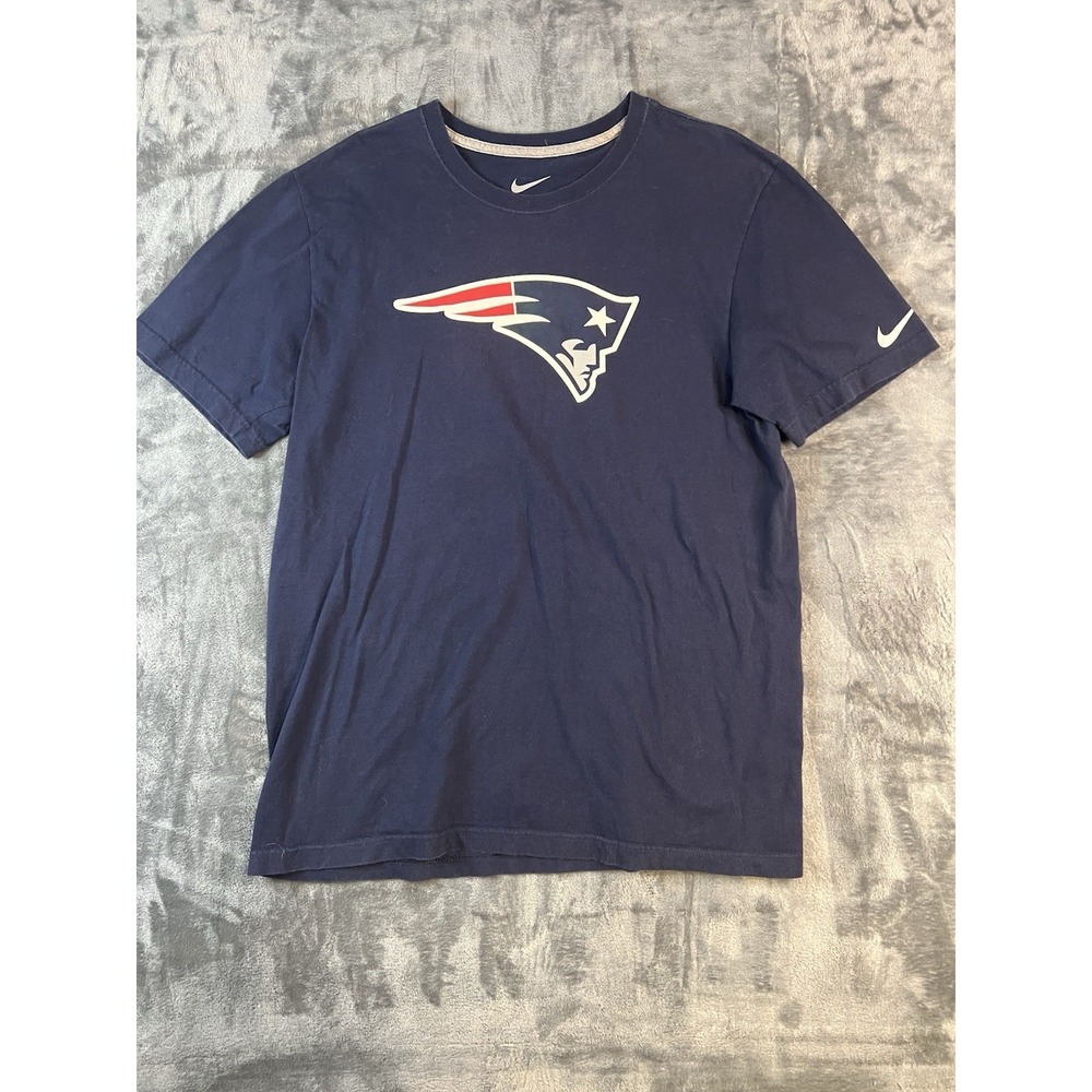 Nike New England Patriots Rob Gronkowski 87 T Shirt Mens L Navy Blue NFL
